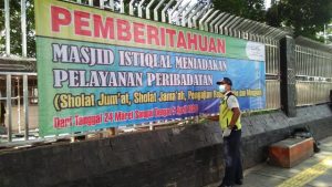 Shalat Jumat di Masjid Belum Diizinkan