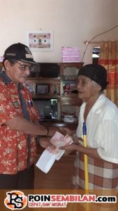 Penyaluran BLT Desa lombong Timur di Lakukan Transparan dan Penuh Pujian.