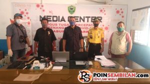 Bapan Sulsel Sambangi Kantor Gugus Tugas Covid-19 Barru