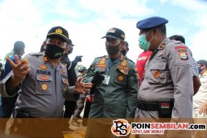 TKI Malaysia Tiba di Parepare, Danyon B Pelopor Pantau Pelabuhan