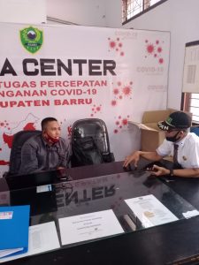 Bapan Sulsel Sambangi Posko Gugus Covid19 Barru. Ini yang Dilakukan