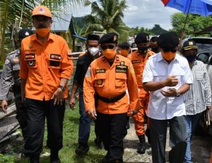 Gubernur Sulbar ke Kantor Basarnas Mamuju, Survey Hibah Tanah Dermaga
