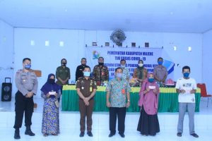 Lagi, Tiga Kecamatan di Majene Dapat Stimulus UMKM