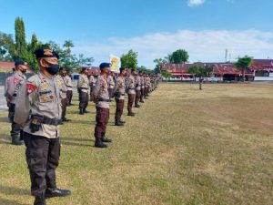 Amankan Pilkada Serentak, Brimob Parepare Gelar Latihan