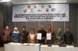 Beroperasi Tahun 2013, PI Blok Sebuku Untuk Empat Wilayah Akhirnya Disepakati