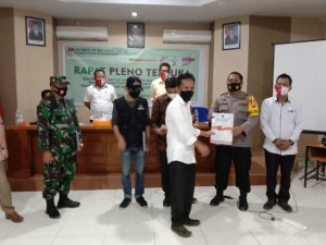 Waka Polres Pasangkayu Hadiri Rapat Pleno Terbuka Rekapitulasi DPHP & Penetapan DPS.