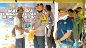 Kapolres Pasangkayu Kunjungi Suku Pedalaman Da’a di Bambalamotu