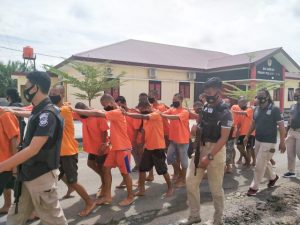 Polres Pasangkayu Release Pengungkapan Hasil Operasi Pekat Siamasei 2020