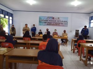 Di SMP 6 Bone, Program Tagana Masuk Sekolah Perkenalkan Hidup Sehat