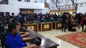 Aksi Unjuk Rasa Tolak UU Omnibus Law Terus Berlanjut di Wajo