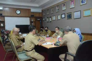 Pelayanan Keliling KTP, Disdukcapil Majene Rakor Bareng Camat