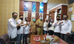 Kadis Sosial Makassar Terima Audiensi DPC AJOI Makassar
