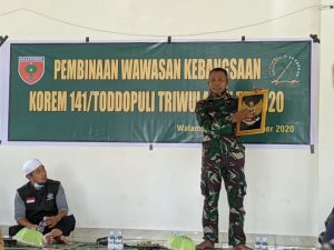 Korem 141 Toddopuli Bone, Gelar Pembinaan Wawasan Kebangsaan