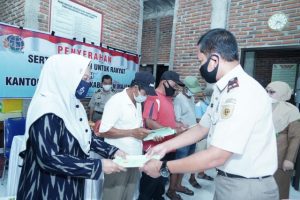 211 Sertifikat Tanah di Labuang Utara Dibagikan Gratis Tanpa Dipungut Biaya