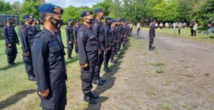 Batalyon B Pelopor Disiagakan di Kantor KPU Barru, Antisipasi Aksi Unjuk Rasa