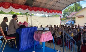 Puluhan Polisi di Pasangkayu Dibekali, Siap Amankan Pilkada