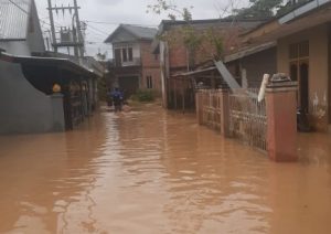 Perumahan Bougenville di Jambi Banjir Lagi