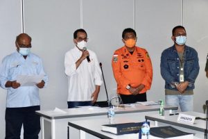 Kemenhub Sampaikan Kronologis Sementara Pesawat Sriwijaya yang Hilang Kontak