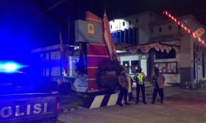 Polsek Pasangkayu Patroli Dialogis di ATM, SPBU dan Kantor PLN