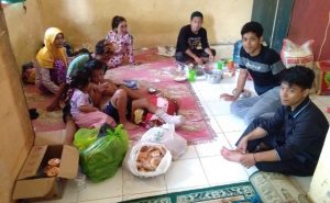 4 KK Warga Desa Kabiraan, yang Rumahnya Rata dengan Tanah Mengungsi di Leppe