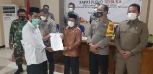 Penetapan Bupati dan Wakil Bupati Pasangkayu Terpilih Akhirnya Diplenokan KPU