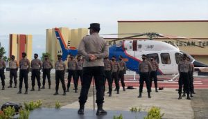 Kondisi Mamuju Majene Berangsur Pulih, BKO misi Kemanusiaan Polda Sulteng dan K9 Mabes Polri Dilepas