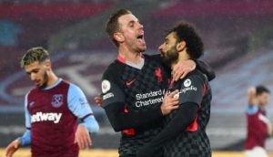 Liverpool Bangkit, Hantam West Ham United 3-1