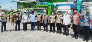 7 Truk dan Puluhan Mobil Bantuan Kemanusiaan Kemenag RI untuk Gempa Sulbar Dilepas di Parepare