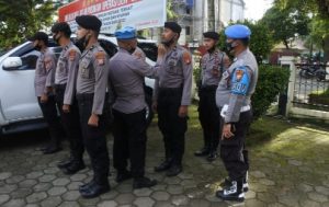 Propam Polres Torut Gelar Gaktiblin, Kedapatan Tak Disiplin, Push-up Menanti