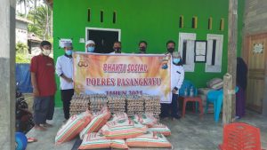 Patut Ditiru, Sat Intelkam Polres Pasangkayu Bantu Ponpes Ashabul Kahfi 8 Karung Beras dan Telur 25 Rak