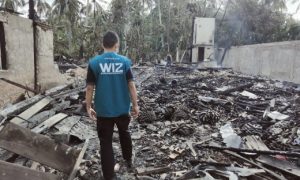 Relawan WIZ Bone Gerak Cepat, 4 Unit Rumah Dilalap Si Jago Merah di Tellu Settingge