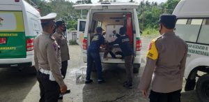 20 Personil Polres Pasangkayu Kawal Penyaluran Vaksin Covid-19 Tahap II ke 14 UPT