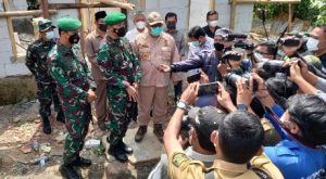 Danrem 061/SK Hadiri TMMD – 110 di Wilayah Kodim 0607/ Kota Sukabumi