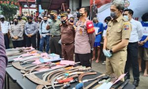 Danrem 061/SK Apresiasi Kinerja Reskrim Polresta Bogor Kota Ungkap Kejahatan Jalanan