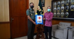 Korem 061/SK Bersama PMI Kota Bogor Akan Galang Donor Darah