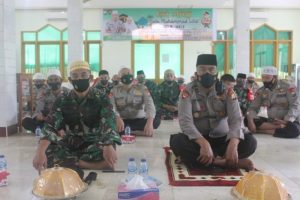 Isra Mi’raj Virtual, Brimob Parepare dan TNI Jalin Sinergitas