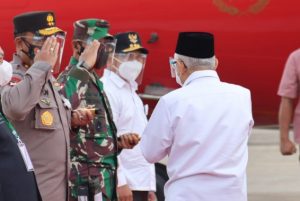 Pangdam XII/Tpr Pimpin Langsung PAM VVIP Agenda Kunker Wapres