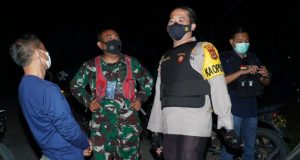 Pastikan Perayaan Paskah Aman, Gabungan Polres Torut dan Kodim 1414 Gelar Patroli Malam