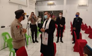 Tim Gabungan TNI Polisi Jaga Ketat Pelaksanaan Jumat Agung di Parepare