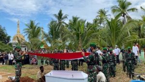Gugur Dalam Tugas Karena Sakit di Papua, Prada Syarif Dimakamkan
