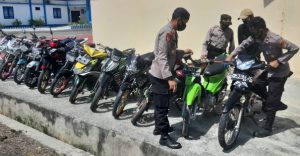 Razia Balapan Liar, 30 Motor Diamankan Polres Pasangkayu