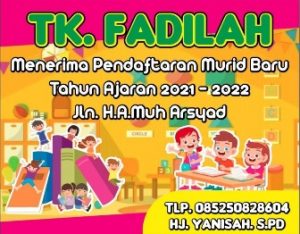 TK Fadilah Parepare Buka Penerimaan Murid Baru Tanpa Biaya Pendaftaran