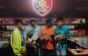 Judi Sabung Ayam, Empat Pelaku Beserta Ayamnya Digelandang ke Mapolres Tana Toraja