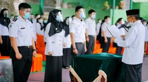 Taufan Pawe Lantik 166 Pejabat Fungsional Pemkot Parepare