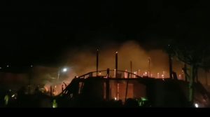 Komplek Pasar Lamurukang Bone Terbakar, Dua Orang Diduga Tewas Terpanggang