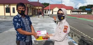 Tambah Kekebalan Tubuh Polisi, Si Dokkes di Pasangkayu  Bagi Multivitamin