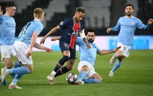 Babak Pertama, City Unggul 1-0 Lawan PSG