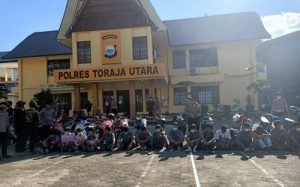 Konvoi Setelah Ujian, Puluhan Siswa SMA/SMK di Rantepao Diamankan Polisi
