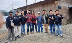 Pemuda dan Mahasiswa di Denpina Datangi PT NHM, Tuntut Perbaikan Jalan