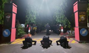 Begini Tradisi Penyambutan Bintara Remaja di Batalyon B Pelopor Parepare